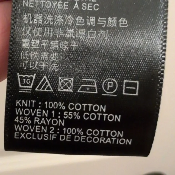 Anthropologie {LAST CHANCE!} 100% Cotton Black Ruffled Cap Sleeve Blouse - Picture 7 of 8